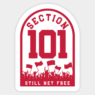 Section 101 Sticker